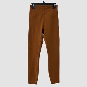 Lululemon InStill High Rise 25" Copper Brown Leggings US 4